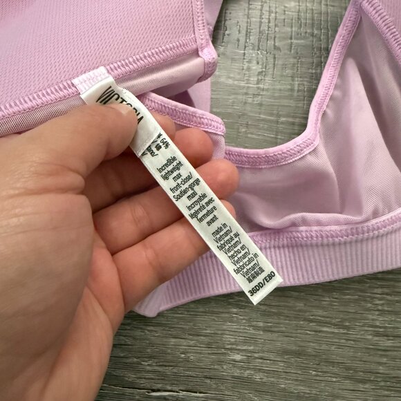 Victoria's Secret Incredible Lightweight Max Front Close Lilac Purple Size 36DD - Picture 4 of 5